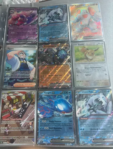 Card Pokémon Tcg - Fichário completo Pokémon