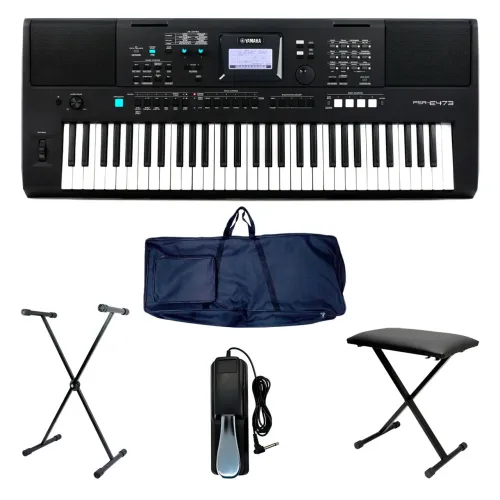 Teclado Yamaha PSR e473 novinho!!!