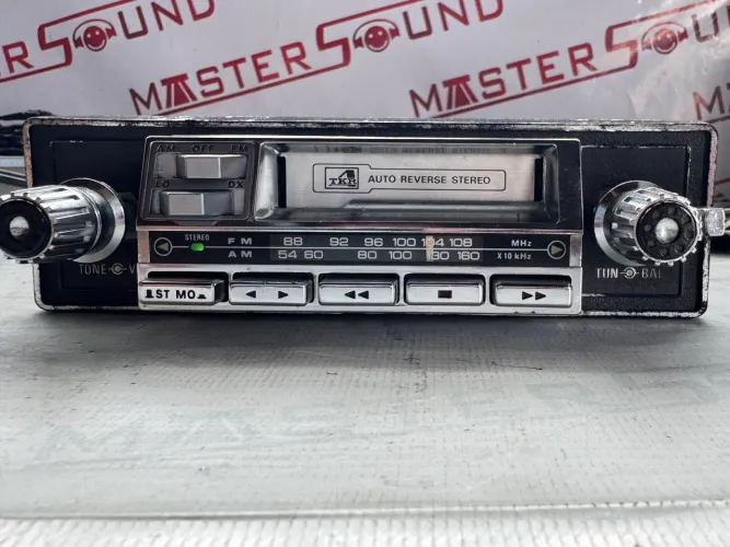 Toca fita rádio TKR com Bluetooth aparelho original cromado lindo e revisado 