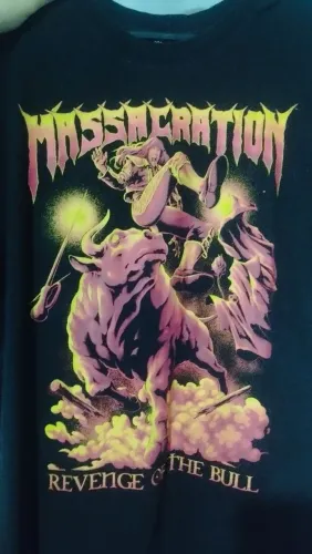 Camiseta GG Massacration Revenge of The Bull