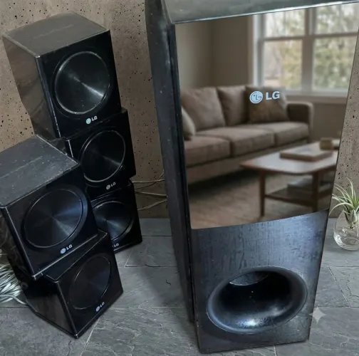 Vendo caixas de som home theater LG