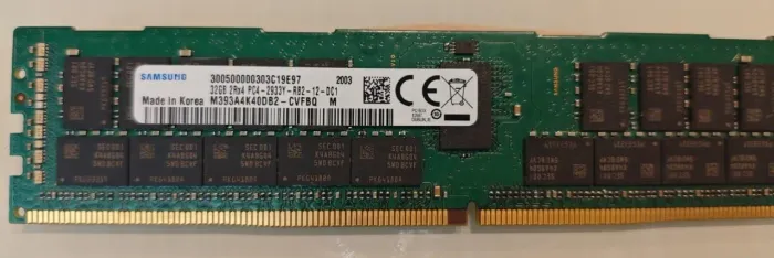 Memória Servidor 32GB DDR4-2666Mhz Rdimm Sansung M393A4K40DB2-CVBQ