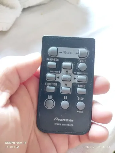 Controle de som Pioneer 