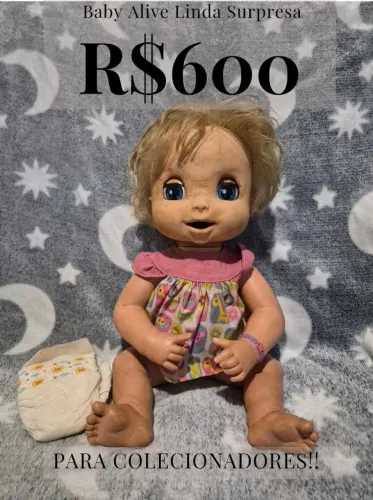 Baby alive linda surpresa 