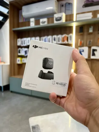DJI Mic Mini - Microfone Sem Fio Leve, Compacto e com Áudio Profissional DJI128