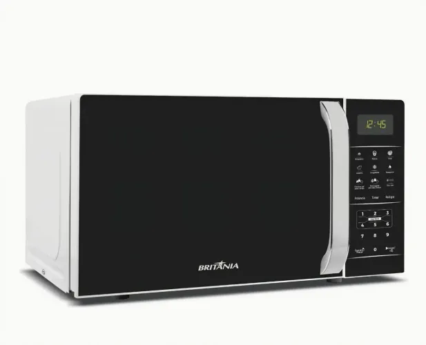 Micro-ondas Britânia Bmo23 De Preto 20l Branco <br><br>crie ta