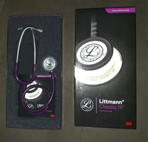 estetoscópio littmann 3 roxo