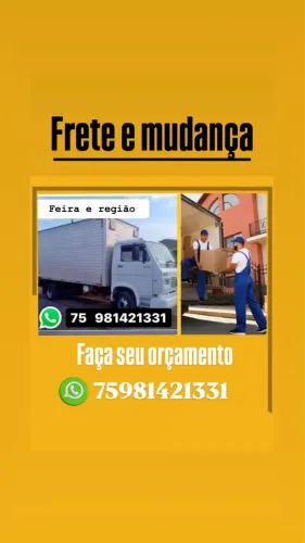 Frete carreto e mudança pra toda região 