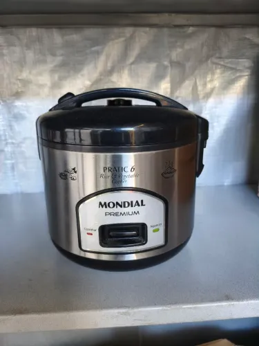 Panela Elétrica de Arroz Mondial Pratic 6 Xícaras- Cabreuva SP-