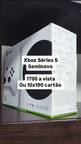 Xbox Séries S seminovo 