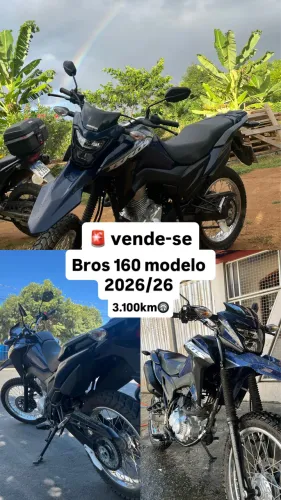 Bros 160 Azul