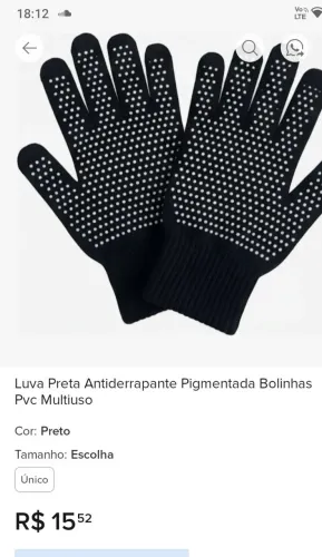 Luva de moto ?