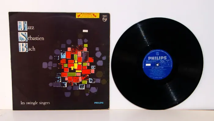 Disco Vinil - Les Swingle Singers - Jazz Sebastian Bach - Philips - Ind. Brasileira