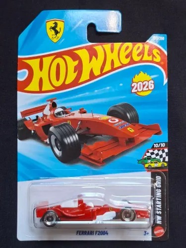 Ferrari F1 2004 Hothweels Lacrada