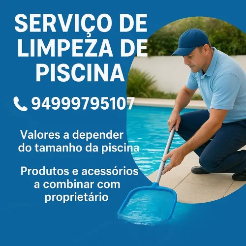 Limpeza de piscina 