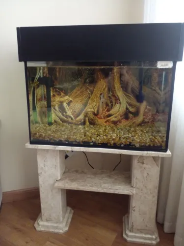 Vende se um aquario completo.
