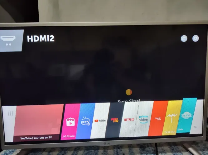 LINDA TV 32 LG SMART PERFEITA CONTROLE E PEZINHO ENTREGO
