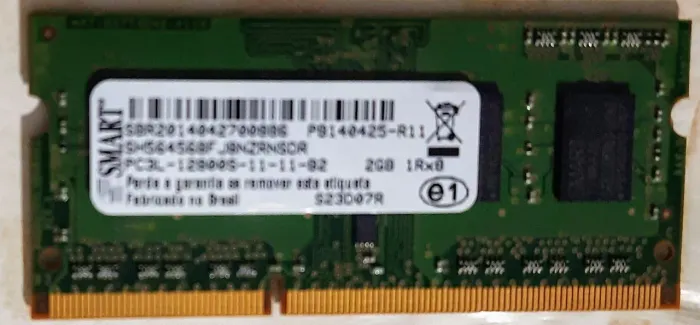 Vende-se memória de Notebook