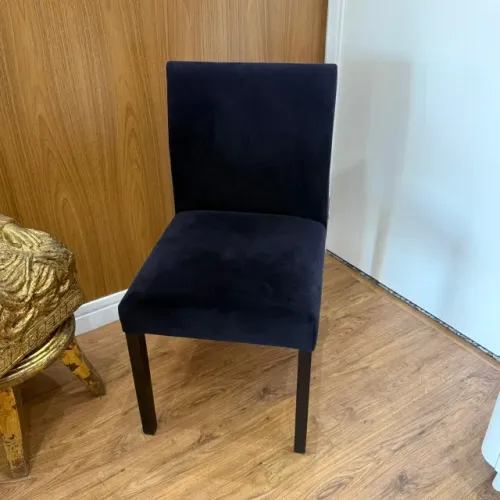 CADEIRA EM VELUDO SALA JANTAR (NÃO FAÇO NEGOCIO FORA DA OLX)