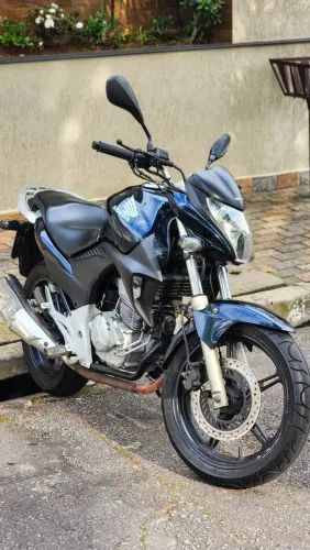 CB 300R Edição limitada - Azul petróleo - Vela fina