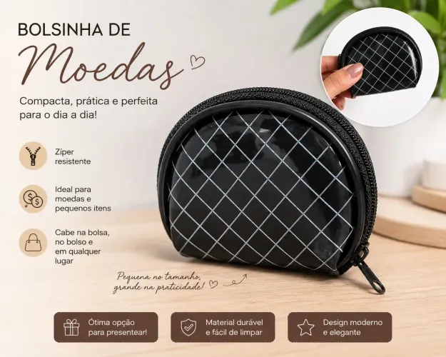 Porta moeda ( bolsinha)