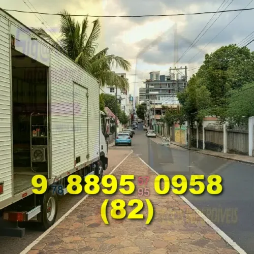 frete para mudança AGORA em Pajuçara e Ponta Verde!