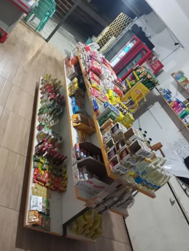 Gôndola de centro pra mercearia e mercado 