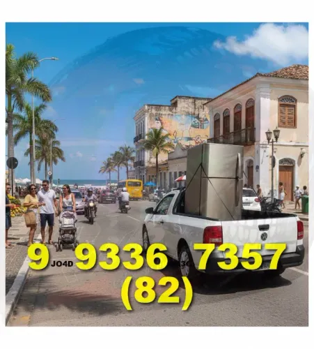 Frete Com João (82) 9 9336+7357 Transporte De Cargas E Mudança