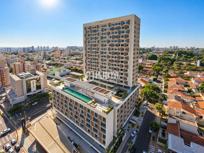 Studio no Platz by Tarraf com 59 m² e vista shopping