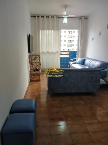 Apartamento com Vista para o Mar com 3 Dormitórios 104m² - Centro de Mongaguá