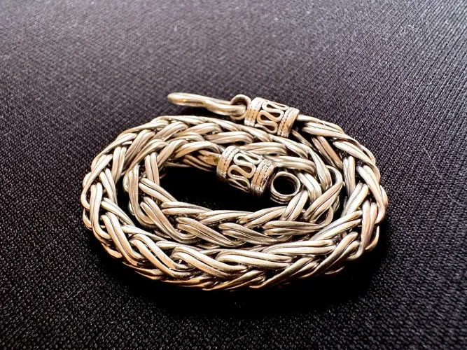Pulseira bali prata 925 28 g