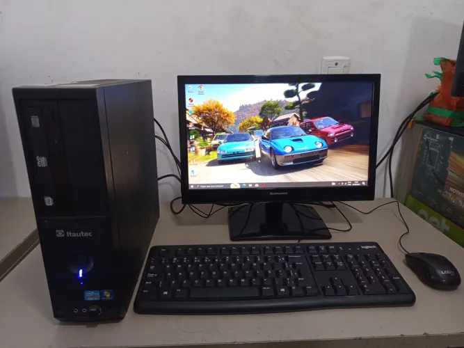 Computador core i3-4170 8GB memória tela 19 polegadas top