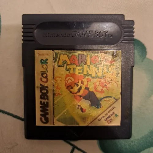 Jogo Mario tênis para game boy color 