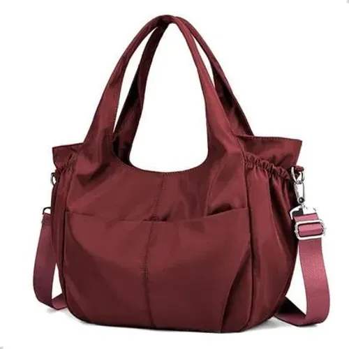 Bolsa esportiva feminina cor vinho