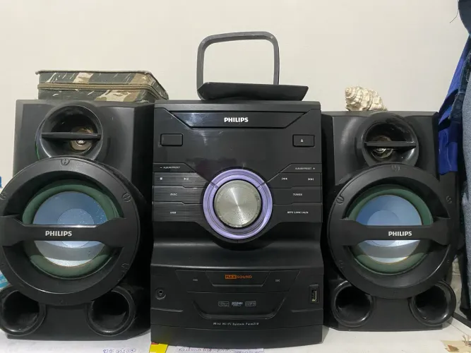 Rádio funcionando