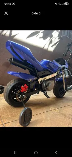 Vendo mini moto em perfeitas condições 
