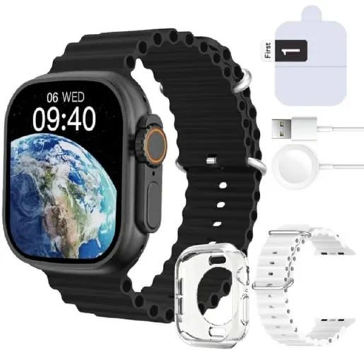 Smartwatch T 800 Ultra Preto