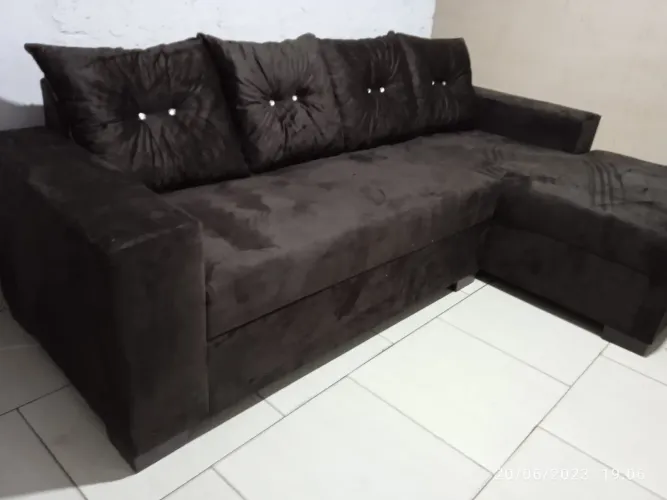 Sofá cheise a pronta entrega 