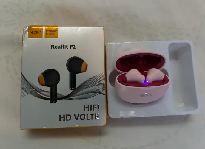 Fone Bluetooth Realfit Rosa
