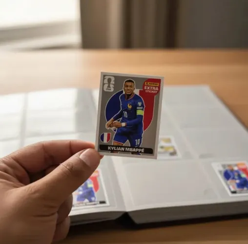 Figurinha mbappe prata Legend 2026