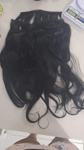 Mega Hair humano Brasileiro Regional, 70cm e 175g método fita 3D. Valor negociável!