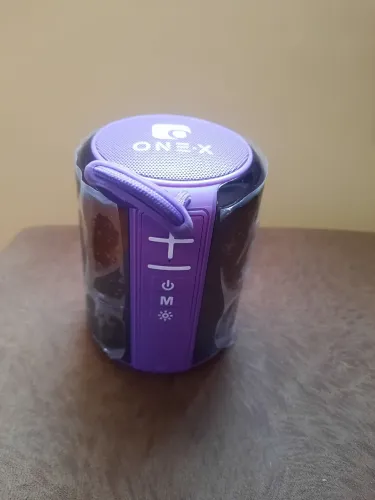 Caixa de Som Bluetooth RGB FM/MP3 5W 500mAh ONEX SOM-0133