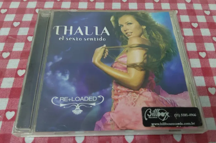 Cd Thalia el sexto sentido Reloaded