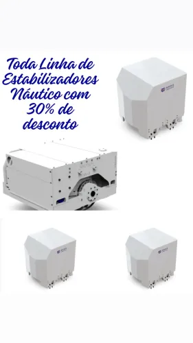 Estabilizadores Náutico Giroscópico pra Barco de 30 a 100 pés