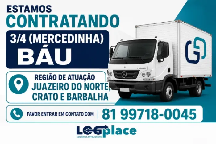 Estamos Agregando 3/4 Para Porta a Porta Em Juazeiro Do Norte - Crato - Barbalha