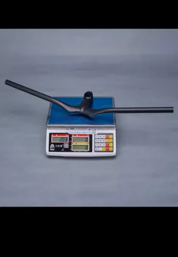 Guidão integrado fibra de carbono bike MTB 