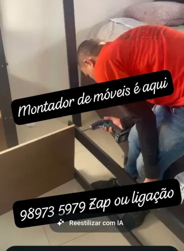 Montador de móveis disponível só chamar