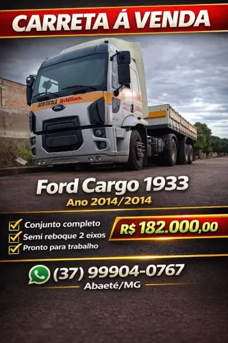Carreta, Cavalinho, Ford Cargo, Ford 1933, Cavalo Mecânico.