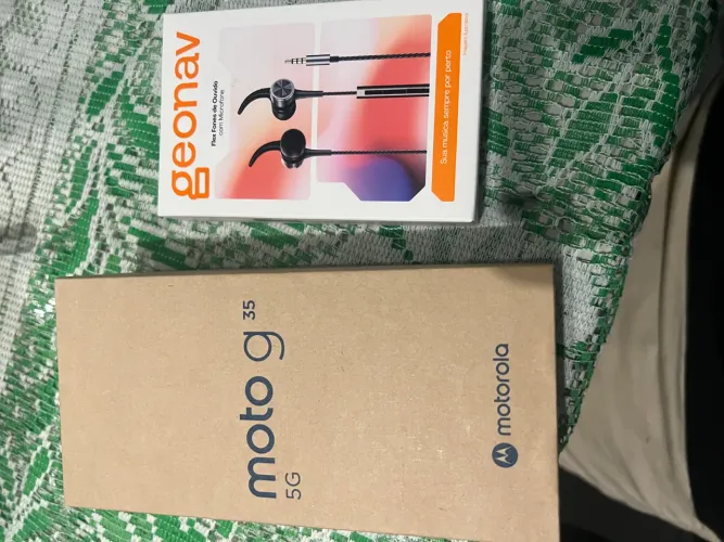 Motorola G 35 zero com nota fiscal