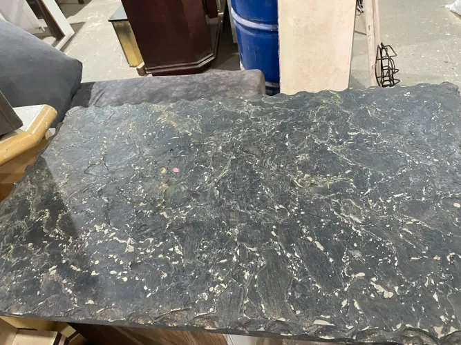Pedra de ardósia rústica trabalhada 80x50 ideal para tampos